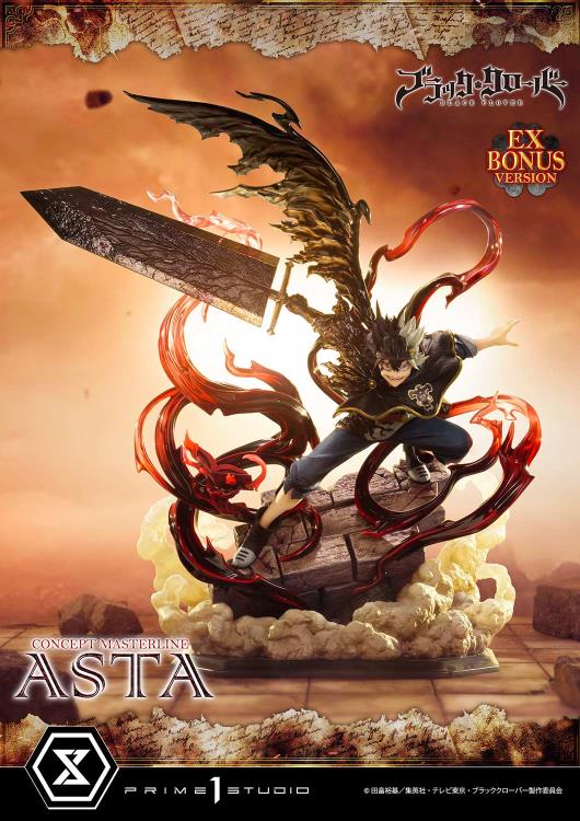 Black Clover Concept Masterline Asta (Exclusive Ver.) 1/6 Scale Statue (With Bonus) Gallery Image 41