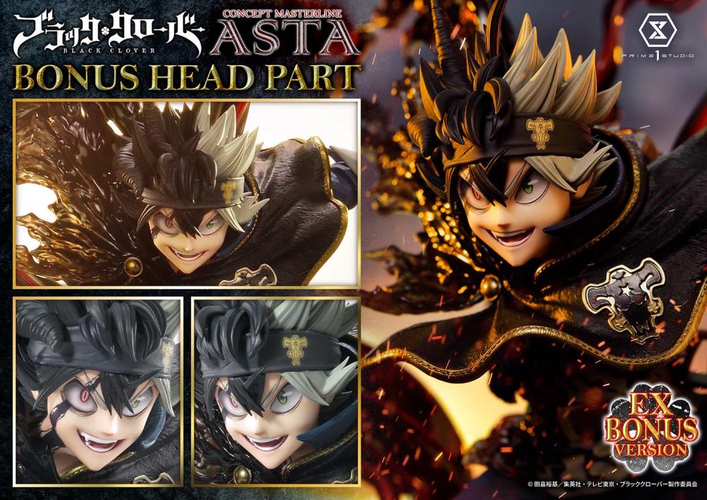 Black Clover Concept Masterline Asta (Exclusive Ver.) 1/6 Scale Statue (With Bonus) Gallery Image 82