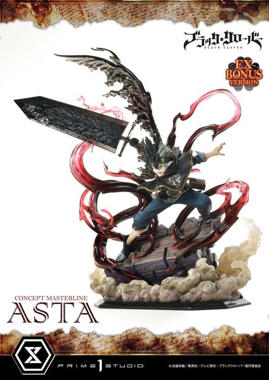 Black Clover Concept Masterline Asta (Exclusive Ver.) 1/6 Scale Statue (With Bonus) Gallery Image 4
