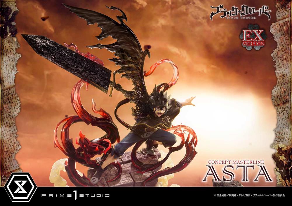 Black Clover Concept Masterline Asta (Exclusive Ver.) 1/6 Scale Statue (With Bonus) Gallery Image 46