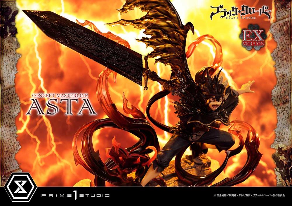 Black Clover Concept Masterline Asta (Exclusive Ver.) 1/6 Scale Statue (With Bonus) Gallery Image 67