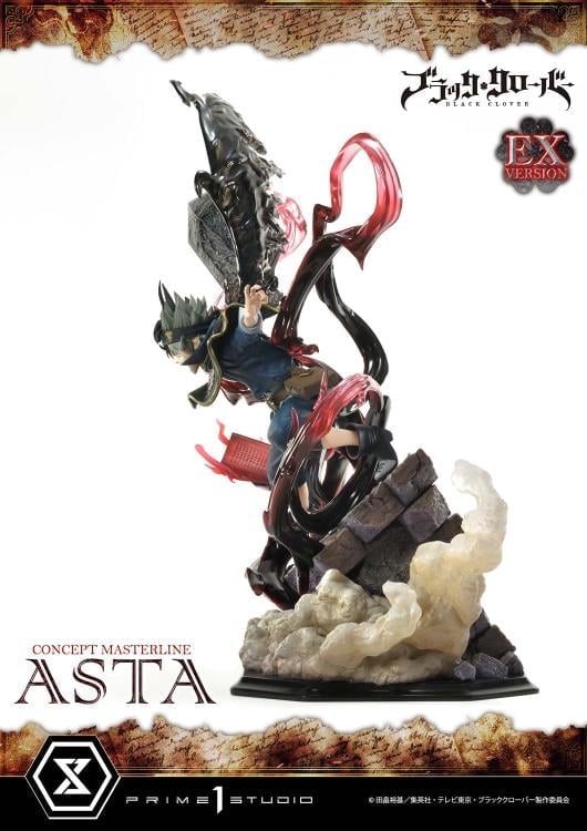 Black Clover Concept Masterline Asta (Exclusive Ver.) 1/6 Scale Statue (With Bonus) Gallery Image 13