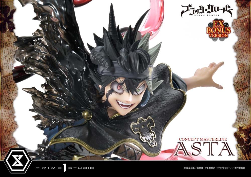 Black Clover Concept Masterline Asta (Exclusive Ver.) 1/6 Scale Statue (With Bonus) Gallery Image 9