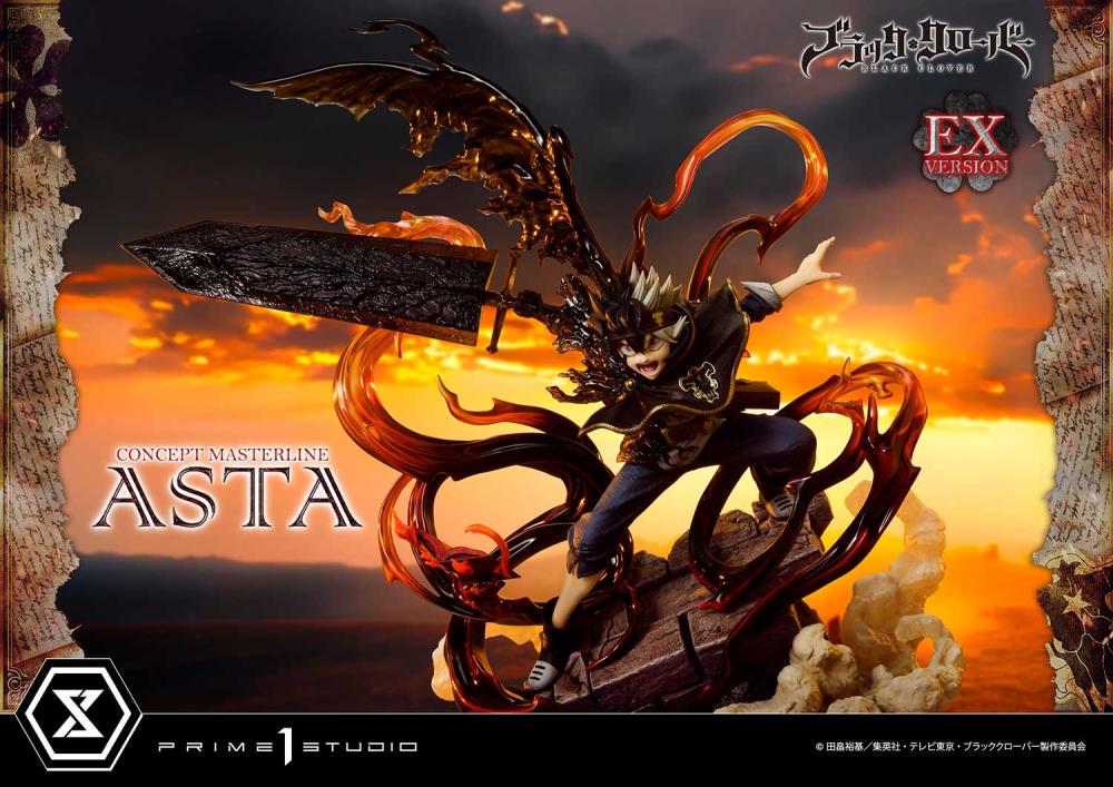 Black Clover Concept Masterline Asta (Exclusive Ver.) 1/6 Scale Statue (With Bonus) Gallery Image 69