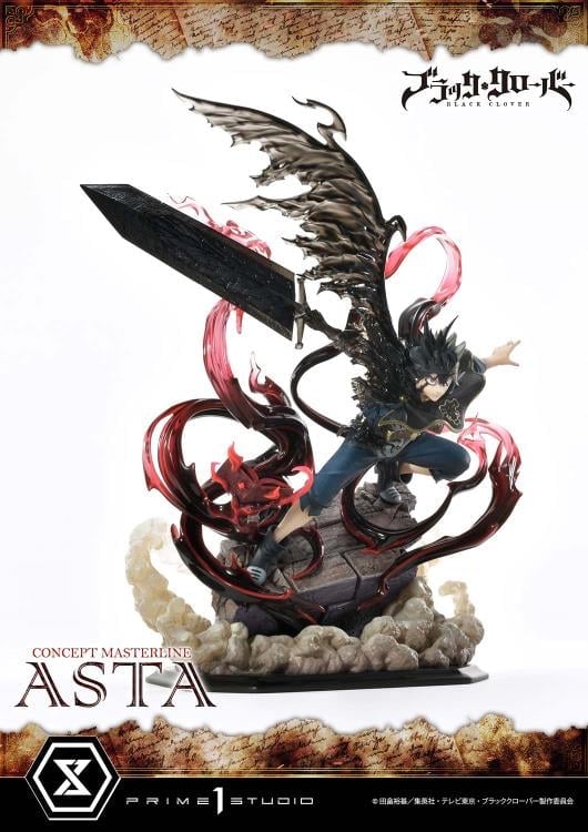Black Clover Concept Masterline Asta (Exclusive Ver.) 1/6 Scale Statue (With Bonus) Gallery Image 26