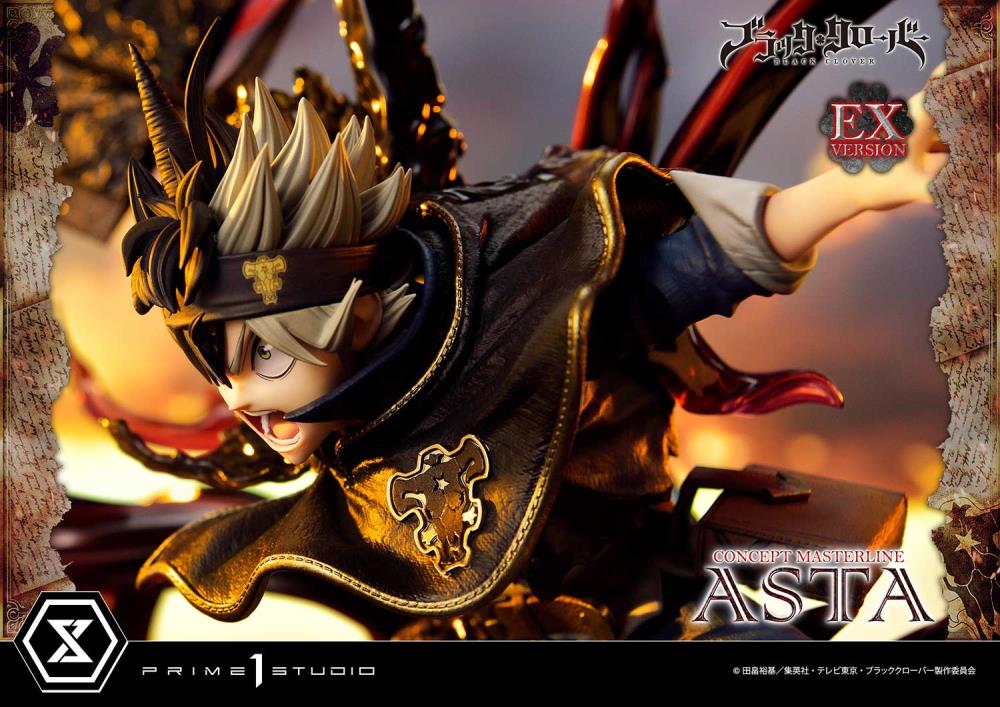 Black Clover Concept Masterline Asta (Exclusive Ver.) 1/6 Scale Statue (With Bonus) Gallery Image 70