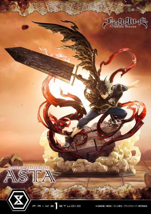 Black Clover Concept Masterline Asta (Exclusive Ver.) 1/6 Scale Statue (With Bonus) Gallery Image 49