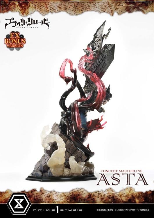 Black Clover Concept Masterline Asta (Exclusive Ver.) 1/6 Scale Statue (With Bonus) Gallery Image 6