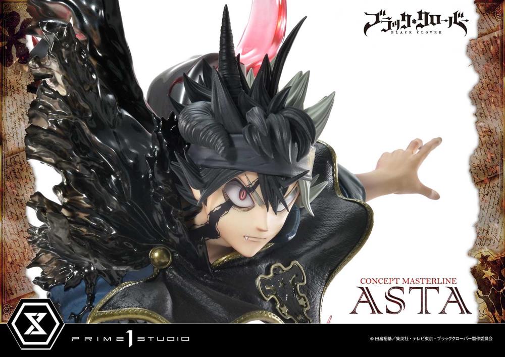 Black Clover Concept Masterline Asta (Exclusive Ver.) 1/6 Scale Statue (With Bonus) Gallery Image 28