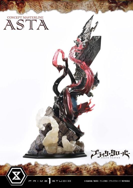 Black Clover Concept Masterline Asta (Exclusive Ver.) 1/6 Scale Statue (With Bonus) Gallery Image 23