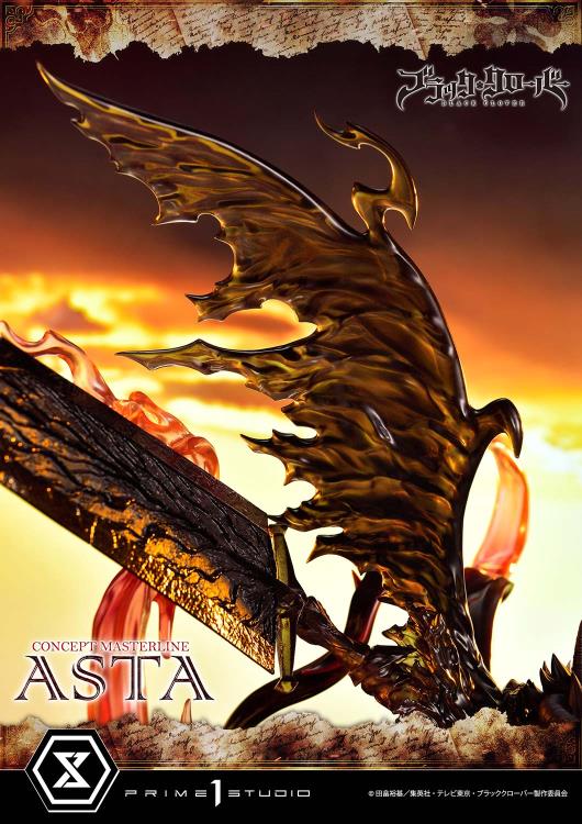 Black Clover Concept Masterline Asta (Exclusive Ver.) 1/6 Scale Statue (With Bonus) Gallery Image 72