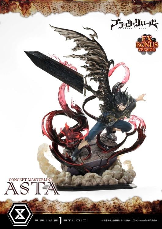 Black Clover Concept Masterline Asta (Exclusive Ver.) 1/6 Scale Statue (With Bonus) Gallery Image 7