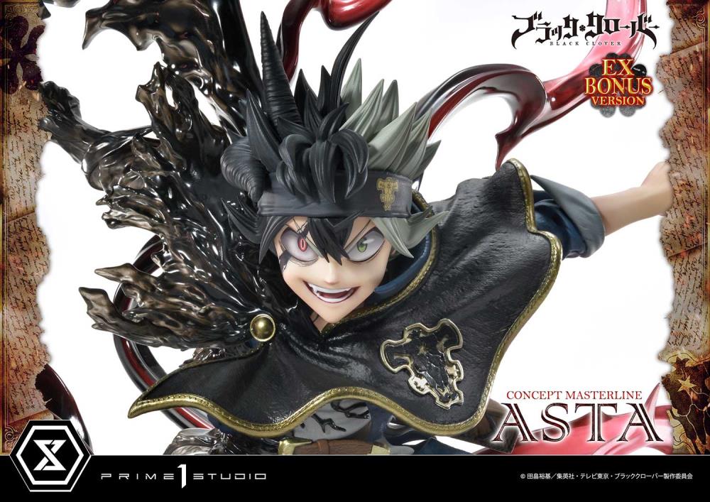 Black Clover Concept Masterline Asta (Exclusive Ver.) 1/6 Scale Statue (With Bonus) Gallery Image 8