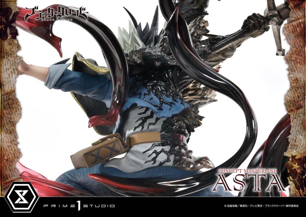 Black Clover Concept Masterline Asta (Exclusive Ver.) 1/6 Scale Statue (With Bonus) Gallery Image 36