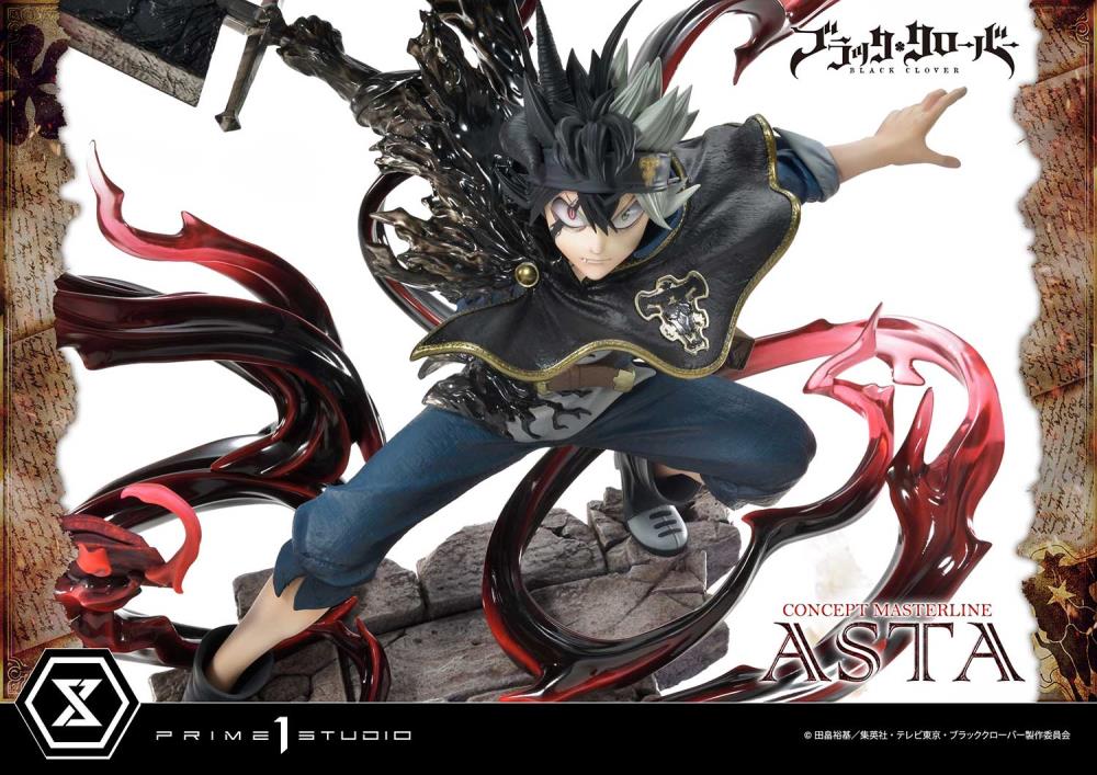 Black Clover Concept Masterline Asta (Exclusive Ver.) 1/6 Scale Statue (With Bonus) Gallery Image 30