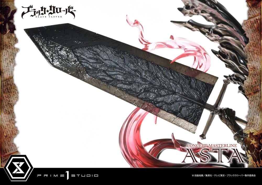 Black Clover Concept Masterline Asta (Exclusive Ver.) 1/6 Scale Statue (With Bonus) Gallery Image 32