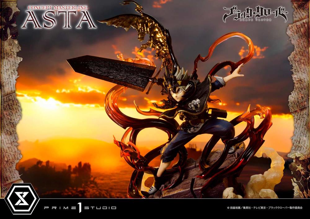 Black Clover Concept Masterline Asta (Exclusive Ver.) 1/6 Scale Statue (With Bonus) Gallery Image 73