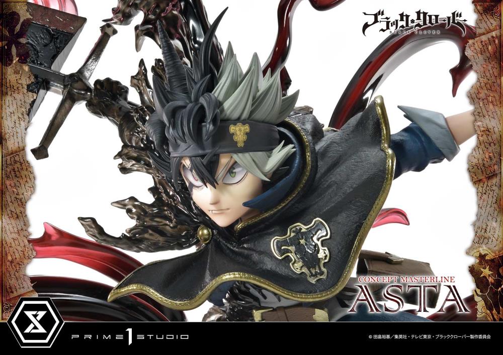 Black Clover Concept Masterline Asta (Exclusive Ver.) 1/6 Scale Statue (With Bonus) Gallery Image 29
