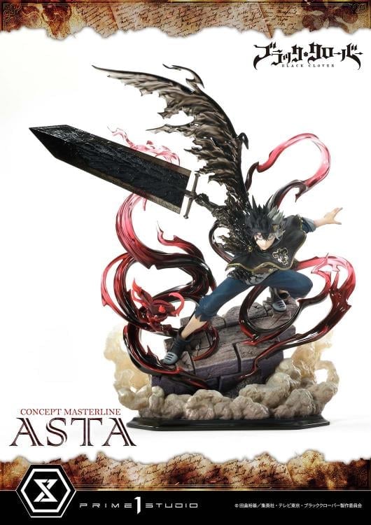 Black Clover Concept Masterline Asta (Exclusive Ver.) 1/6 Scale Statue (With Bonus) Gallery Image 21