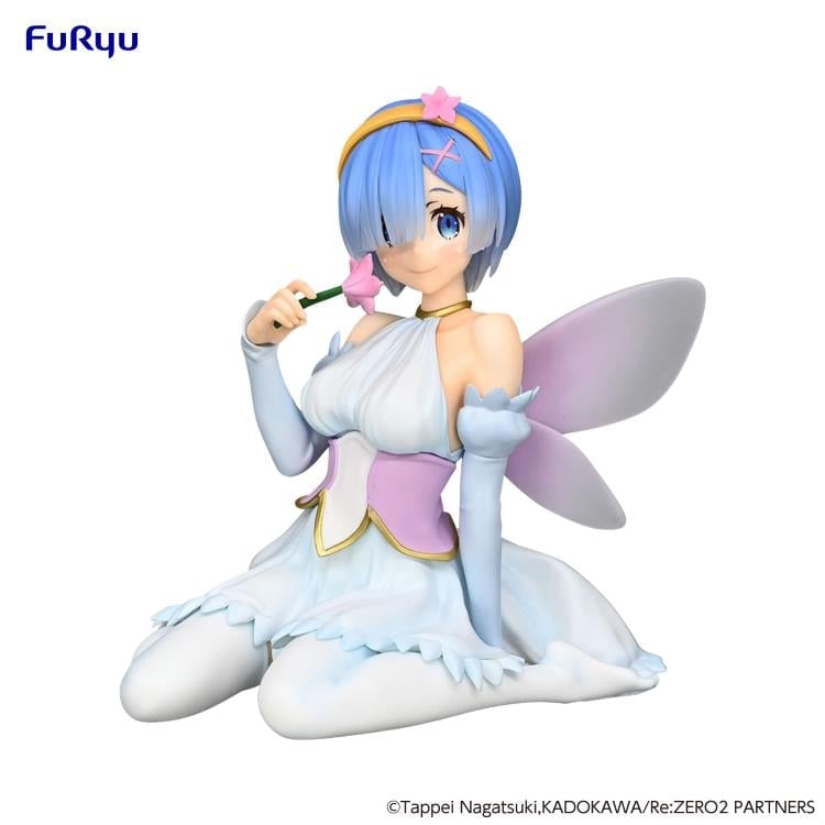 Re:Zero Starting Life in Another World Rem (Flower Fairy Ver.) Noodle Stopper Figure Gallery Image 7