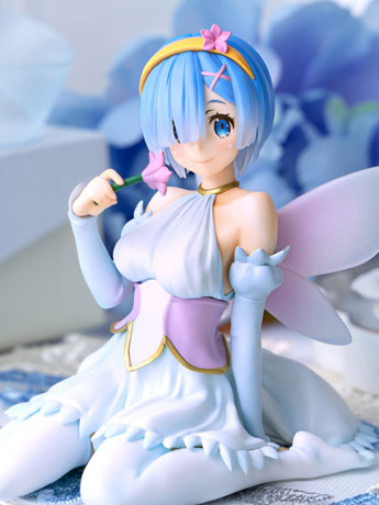 Re:Zero Starting Life in Another World Rem (Flower Fairy Ver.) Noodle Stopper Figure Gallery Image 2