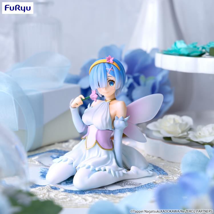 Re:Zero Starting Life in Another World Rem (Flower Fairy Ver.) Noodle Stopper Figure Gallery Image 3