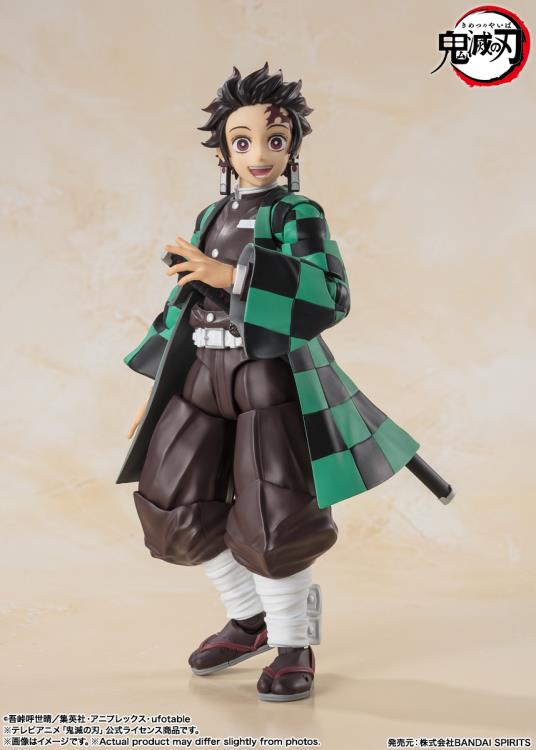 Demon Slayer: Kimetsu no Yaiba S.H.Figuarts Tanjiro Kamado Action Figure Gallery Image 7