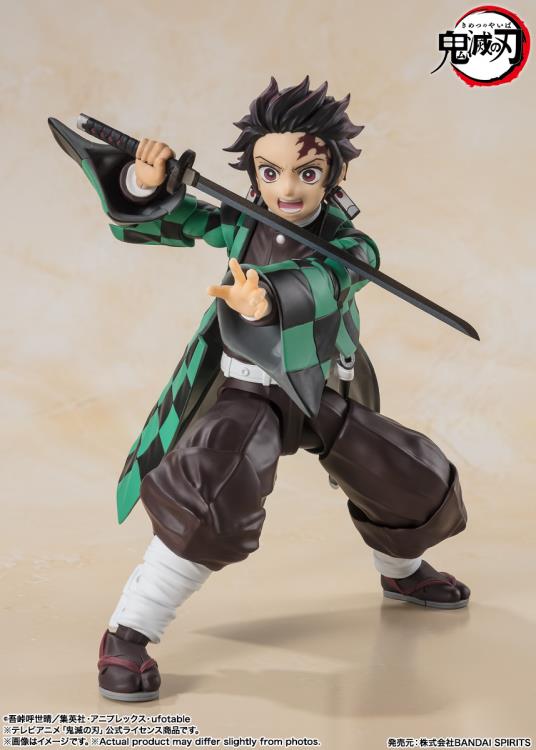 Demon Slayer: Kimetsu no Yaiba S.H.Figuarts Tanjiro Kamado Action Figure Gallery Image 9