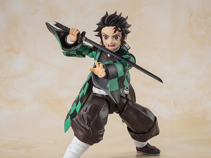 Demon Slayer: Kimetsu no Yaiba S.H.Figuarts Tanjiro Kamado Action Figure Gallery Image 1