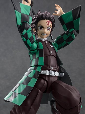 Demon Slayer: Kimetsu no Yaiba S.H.Figuarts Tanjiro Kamado Action Figure Gallery Image 2
