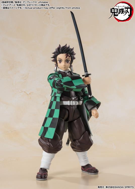 Demon Slayer: Kimetsu no Yaiba S.H.Figuarts Tanjiro Kamado Action Figure Gallery Image 8