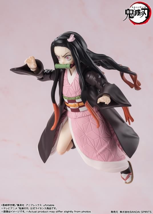 Demon Slayer: Kimetsu no Yaiba S.H.Figuarts Nezuko Kamado Action Figure Gallery Image 6