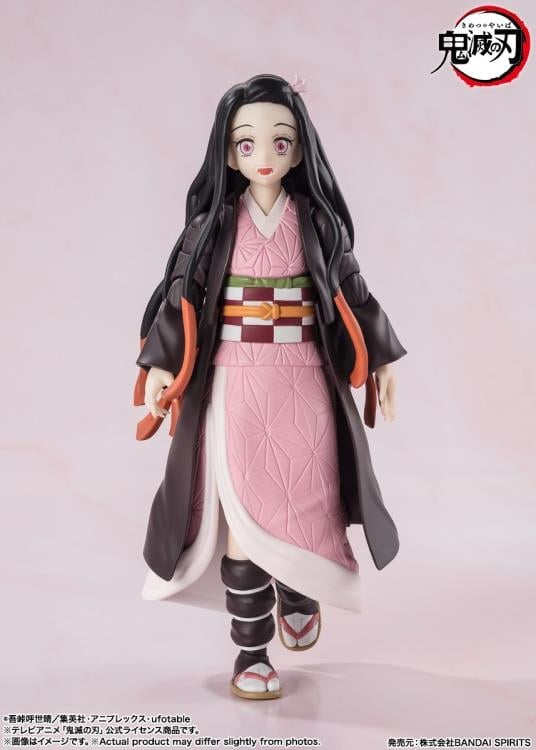 Demon Slayer: Kimetsu no Yaiba S.H.Figuarts Nezuko Kamado Action Figure Gallery Image 9