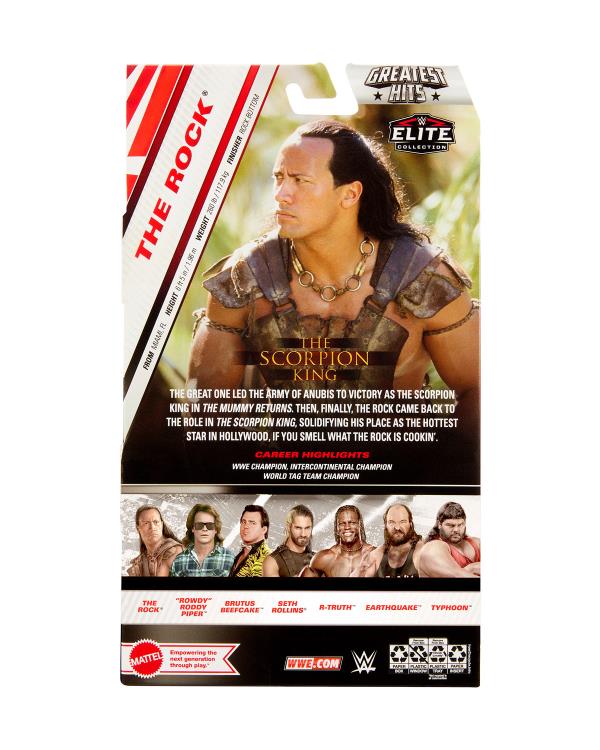WWE Elite Collection Greatest Hits 2024 The Rock as The Scorpion King Gallery Image 8