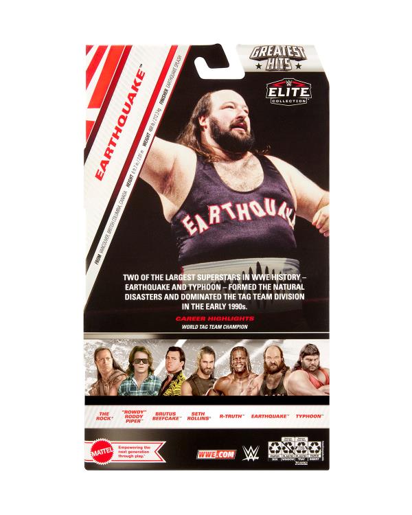 WWE Elite Collection Greatest Hits 2024 Earthquake Gallery Image 8