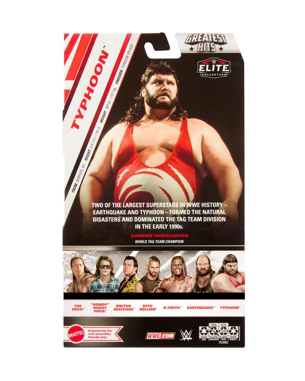 WWE Elite Collection Greatest Hits 2024 Typhoon Gallery Image 8