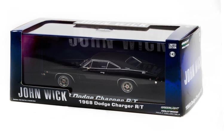 John Wick 1968 Dodge Charger R/T 1/43 Scale Limited Edition Model Gallery Image 4