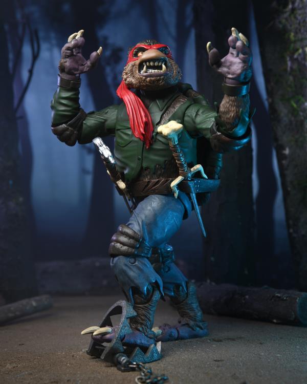 Universal Monsters x Teenage Mutant Ninja Turtles Ultimate Raphael as Wolfman Gallery Image 6