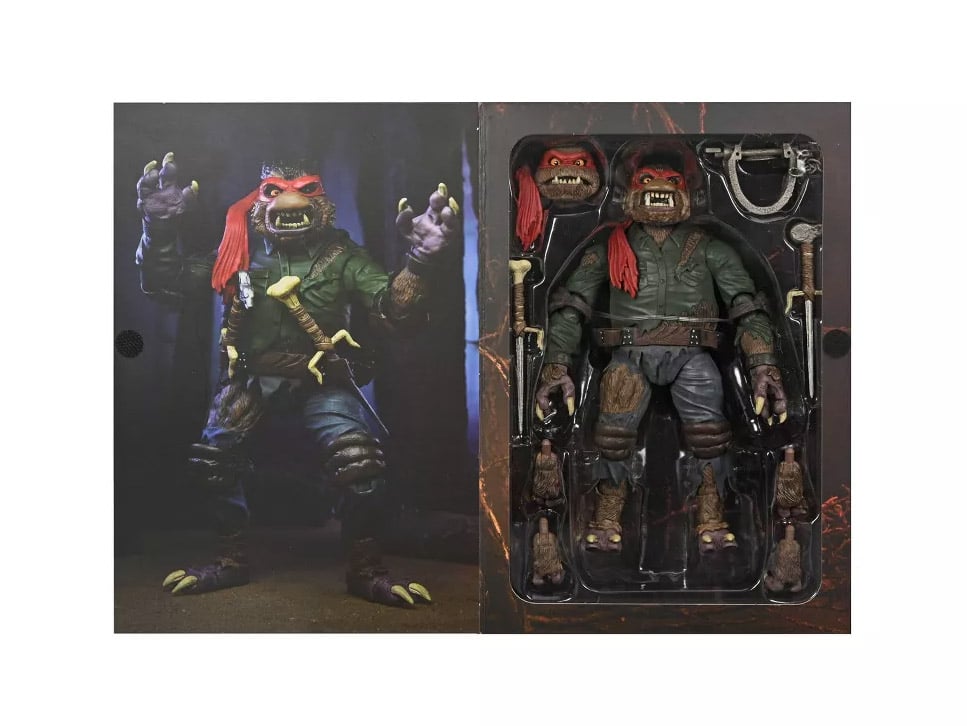 Universal Monsters x Teenage Mutant Ninja Turtles Ultimate Raphael as Wolfman Gallery Image 11