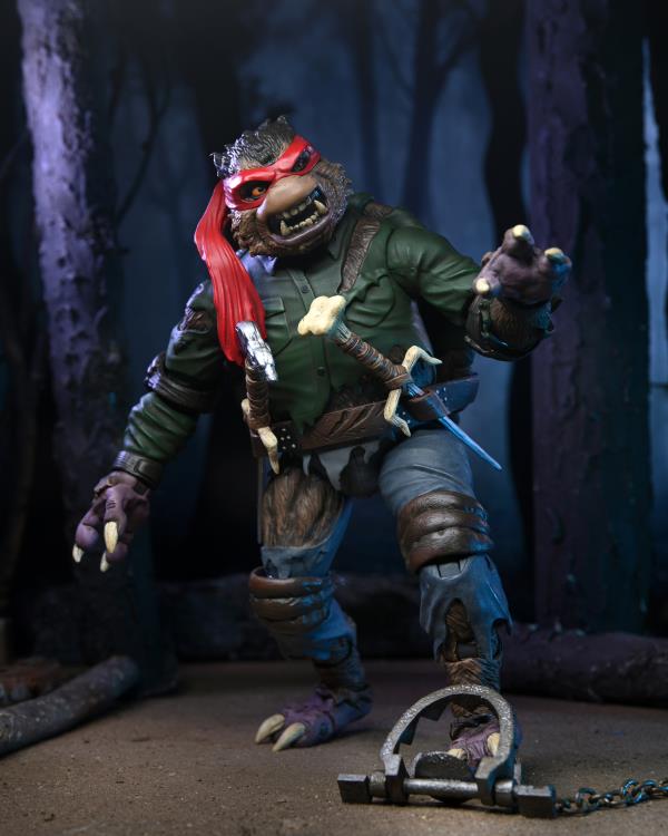 Universal Monsters x Teenage Mutant Ninja Turtles Ultimate Raphael as Wolfman Gallery Image 5