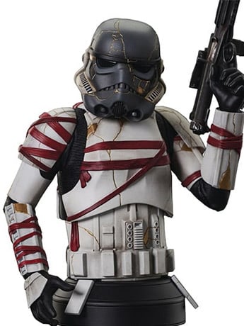 Star Wars: Ahsoka Night Trooper 1/6 Scale Limited Edition Bust Gallery Image 2