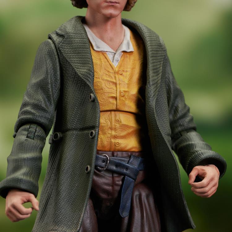 The Lord of the Rings Merry Brandybuck Deluxe Action Figure Gallery Image 9