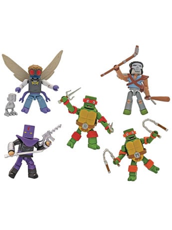 Teenage Mutant Ninja Turtles Minimates Party Wagon Deluxe Box Set Gallery Image 2