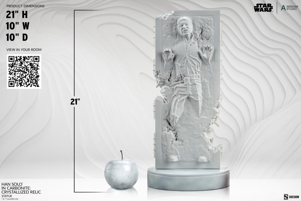 Star Wars Han Solo in Carbonite Crystallized Relic Limited Edition Statue Gallery Image 13