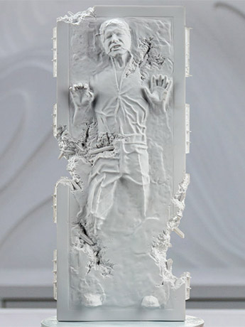 Star Wars Han Solo in Carbonite Crystallized Relic Limited Edition Statue Gallery Image 2