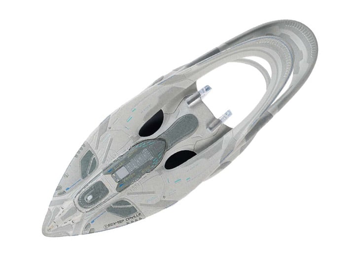 The Orville Official Ships Collection XL USS Orville ECV-197 (Exploratory Class) Model Gallery Image 5