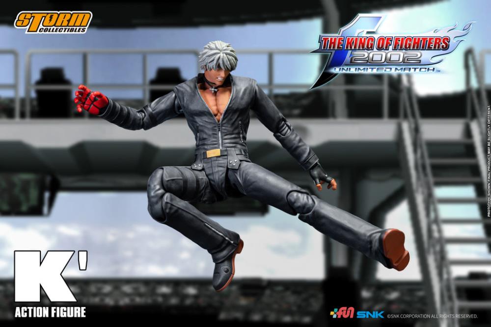 KOF　K'フィギュア The King of Fighters 2002 Unlimited Match K' 1/12 Scale BBTS