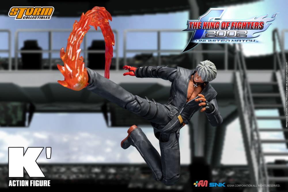 The King of Fighters 2002 Unlimited Match K' 1/12 Scale BBTS