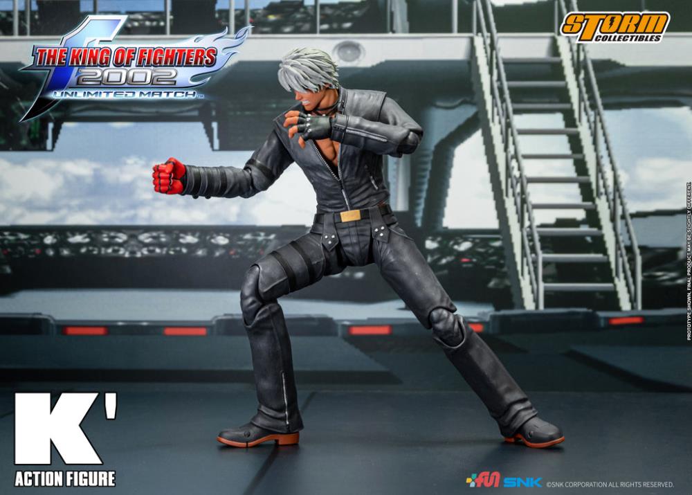 KOF　K'フィギュア The King of Fighters 2002 Unlimited Match - K' Figure by Storm