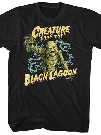 Universal Monsters Black Lagoon Creature T-Shirt Gallery Image 2